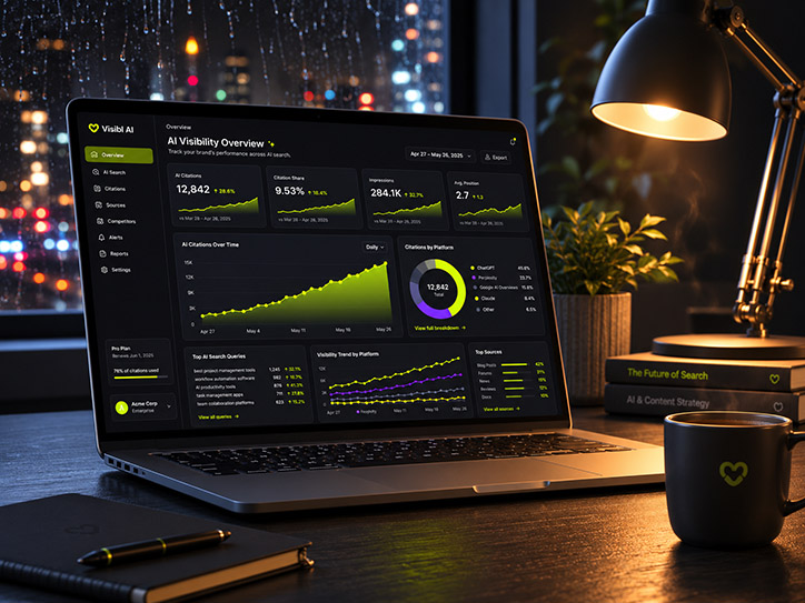 AI SEO audit workspace